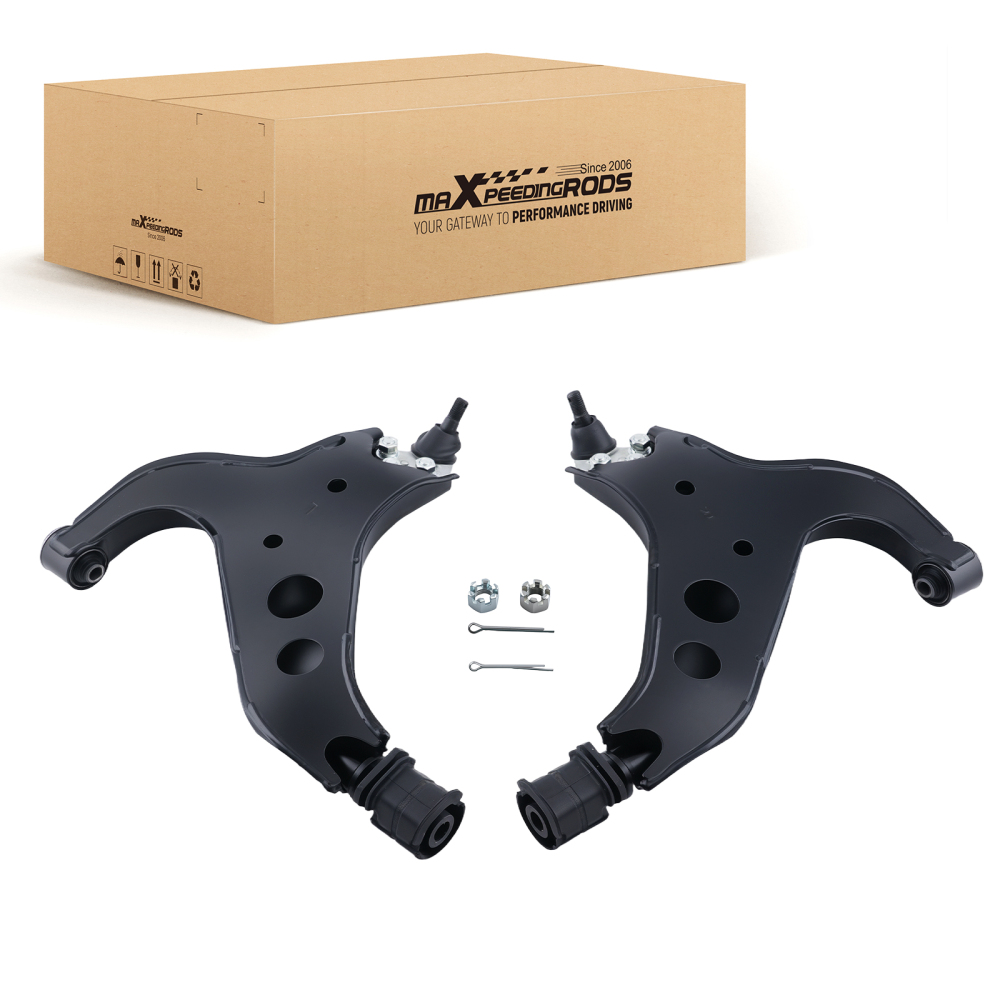 Control Arm Kit compatible for Infiniti QX4 compatible for Nissan Pathfinder 1997-2003 MS9813 MS9812