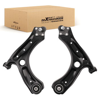 PAIR FRONT LOWER WISHBONE CONTROL ARM SUSPENSION LH+RH compatible for VW POLO compatible for AUDI A1 compatible for SKODA