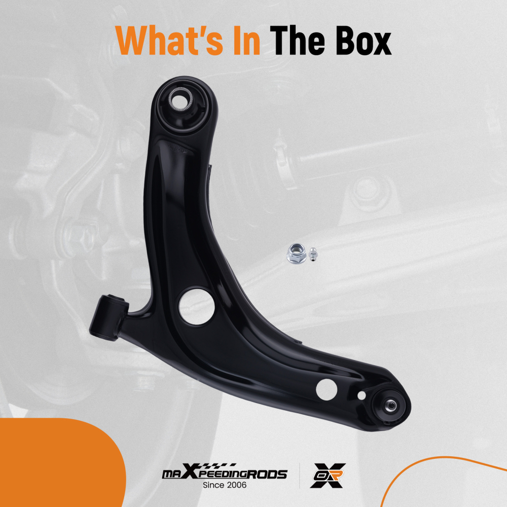 Front Lower Driver Control Arm compatible for Toyota Yaris/Prius C 2007-2019 Left D86138