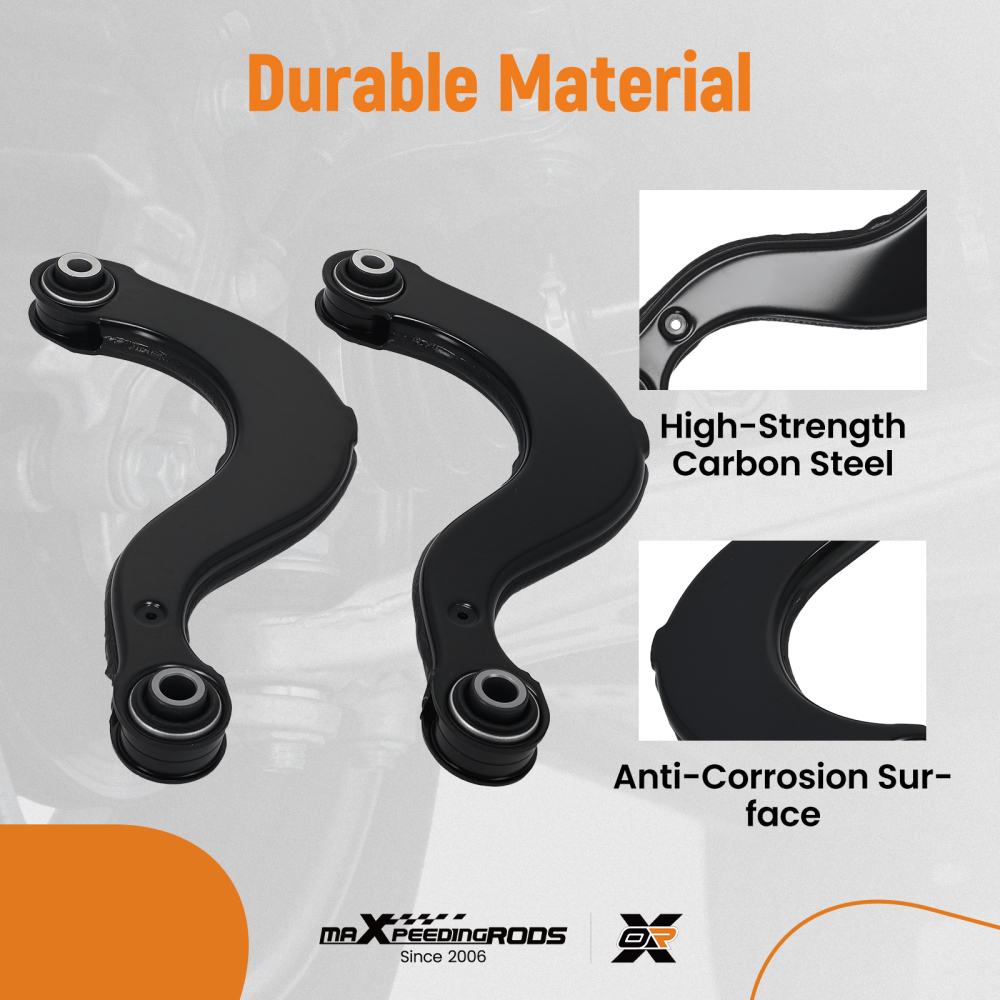 Pair Rear Upper Suspension Control Arms compatible for Audi Q3 TTS Quattro compatible for Volkswagen Eos