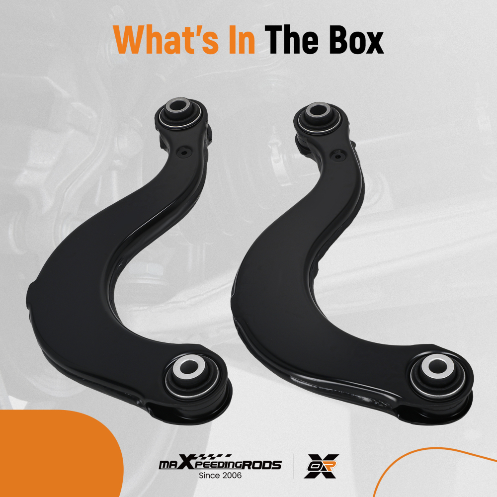 Pair Rear Upper Suspension Control Arms compatible for Audi Q3 TTS Quattro compatible for Volkswagen Eos