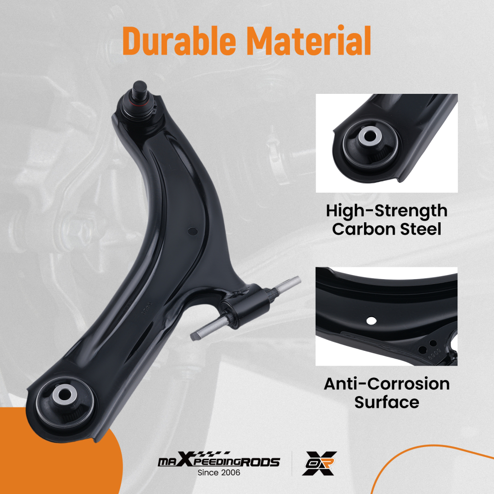 BRACCIO DI CONTROLLO ANTERIORE INFERIORE SINISTRO compatibile per NISSAN QASHQAI X-TRAIL T31