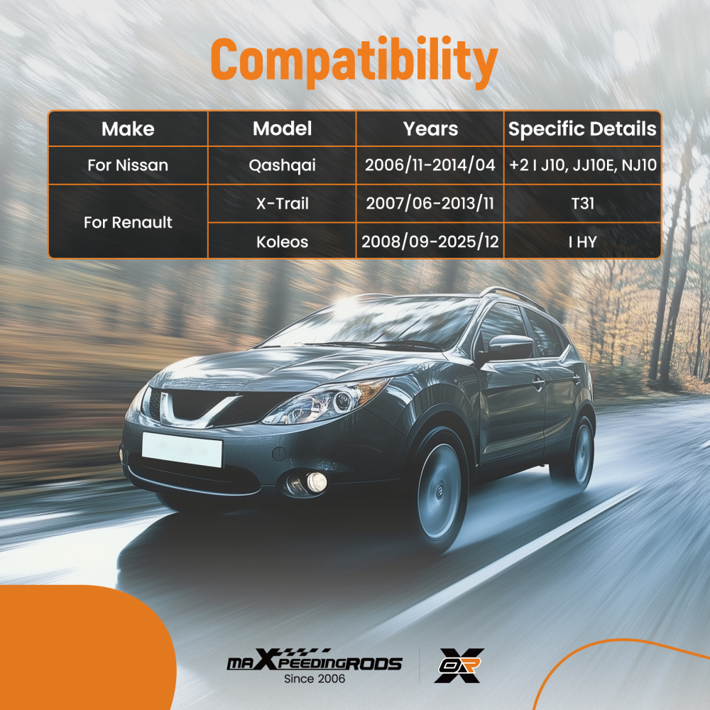 BRACCIO DI CONTROLLO ANTERIORE INFERIORE SINISTRO compatibile per NISSAN QASHQAI X-TRAIL T31