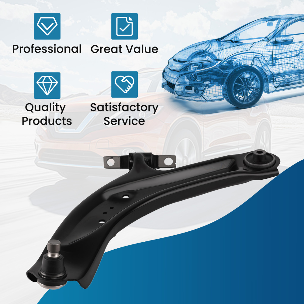 Front Left Lower Control Arm Ball Joint compatible for Nissan Rogue Sport 2014-2022 Qashqai