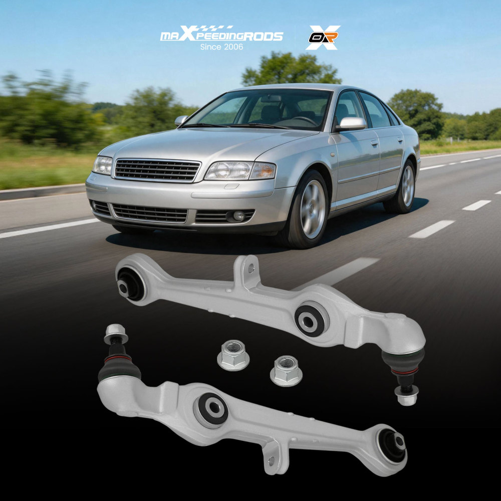 Front Lower Forward Control Arms Kit compatible for Audi A6 Quattro S4 S8 compatible for Volkswagen Passat