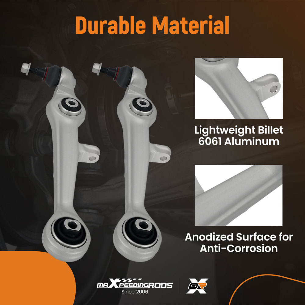 Front Lower Forward Control Arms Kit compatible for Audi A6 Quattro S4 S8 compatible for Volkswagen Passat