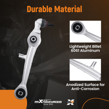 Control ArmBall Joint Assembly compatible for Audi A6/A8 Quattro compatible for VW Passat K80556