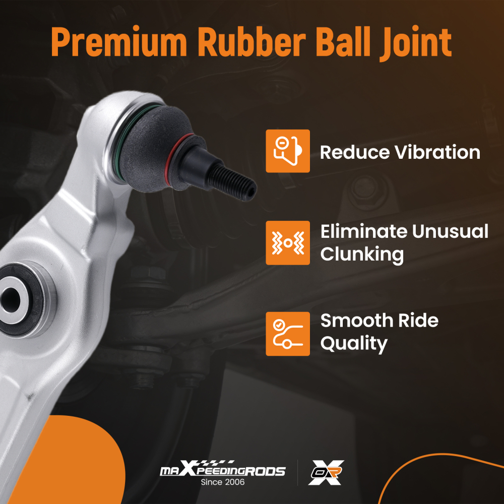 Control ArmBall Joint Assembly compatible for Audi A6/A8 Quattro compatible for VW Passat K80556