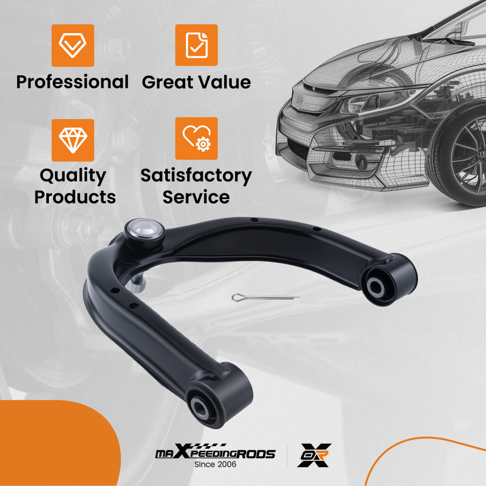 2x Front Right Upper Control Arm Ball Joint compatible for Infiniti QX56 QX80 2004-2023