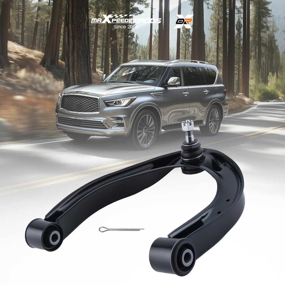 2x Front Right Upper Control Arm Ball Joint compatible for Infiniti QX56 QX80 2004-2023
