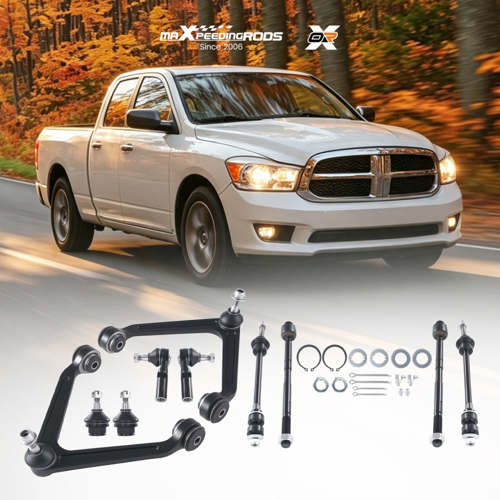 maXpeedingrods 4WD Front Upper Control Arm with Ball Joint Compatible For Dodge Ram 1500 2002-2005