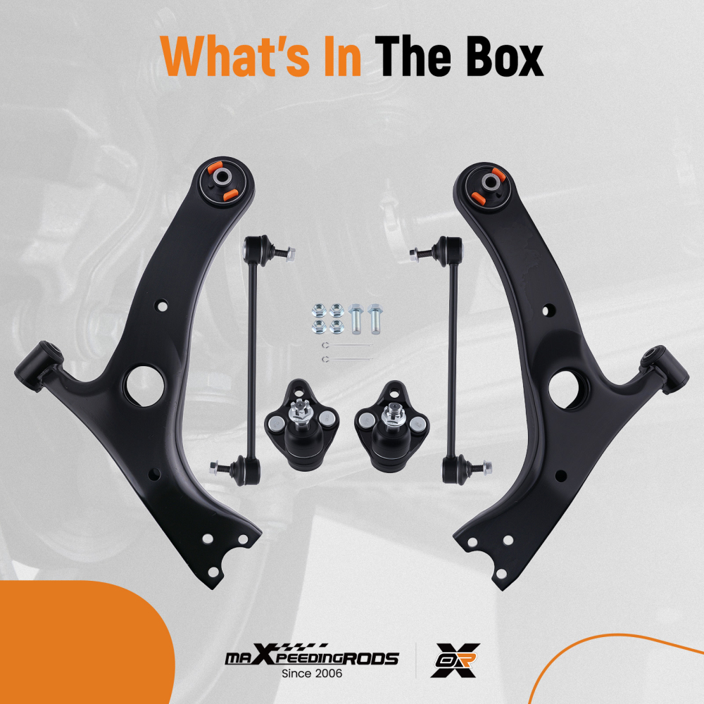 Front Lower Control Arm Ball Joint Set compatible for Toyota RAV4 2001-2005 K640212 K640213