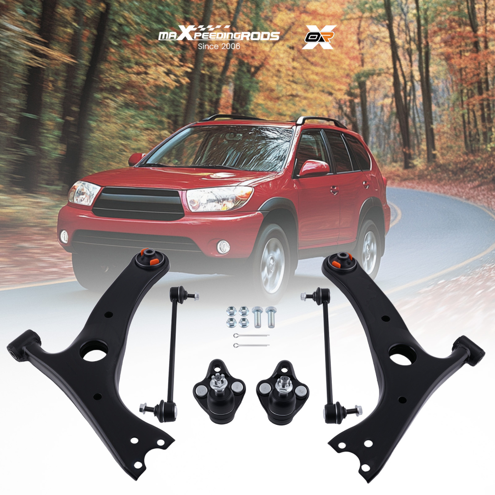 Front Lower Control Arm Ball Joint Set compatible for Toyota RAV4 2001-2005 K640212 K640213