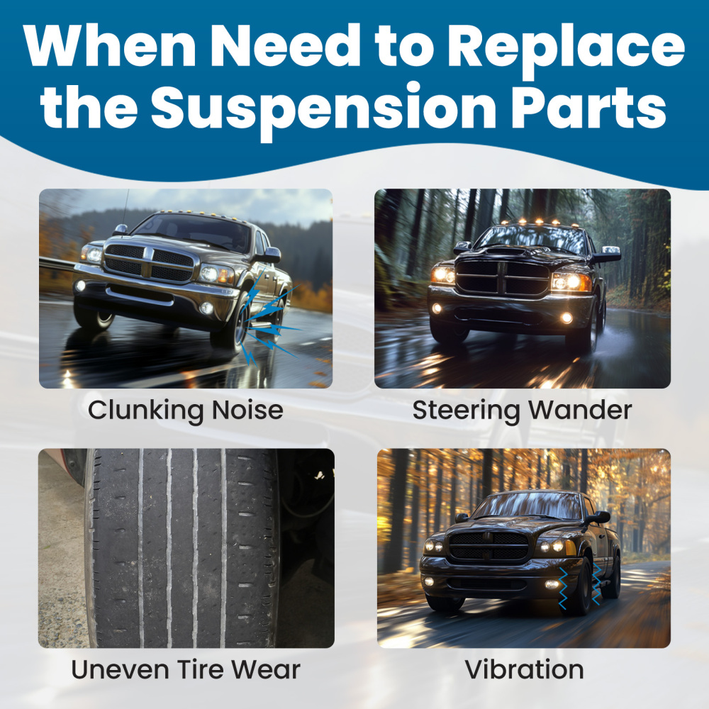 2pc Front Lower Control Arm compatible for Dodge Ram 1500 2006-2008 2500 3500 2003-2009 4WD