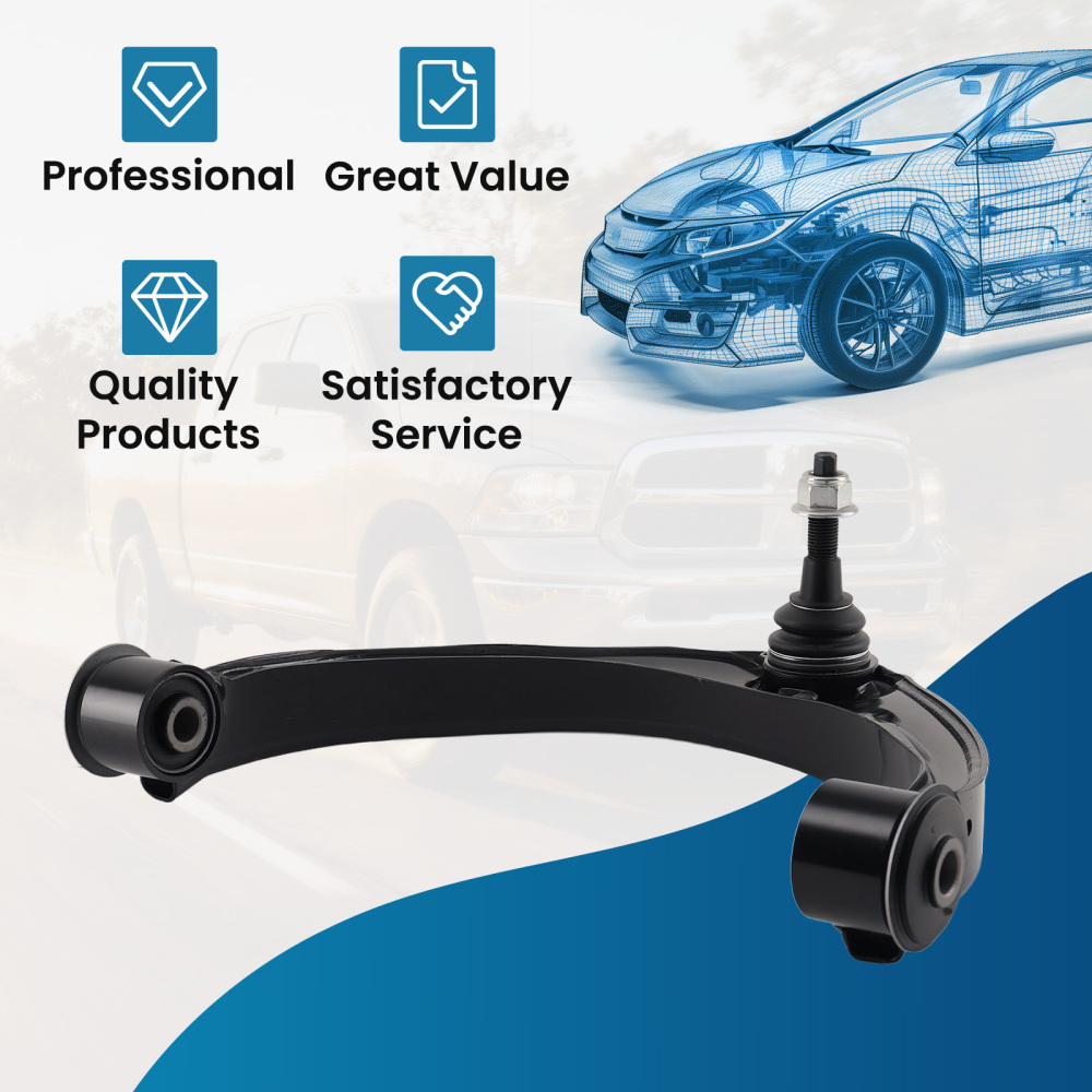 Front Upper Control Arm w/ Ball Joint Driver Side compatible for Dodge Ram 1500 2009-2024
