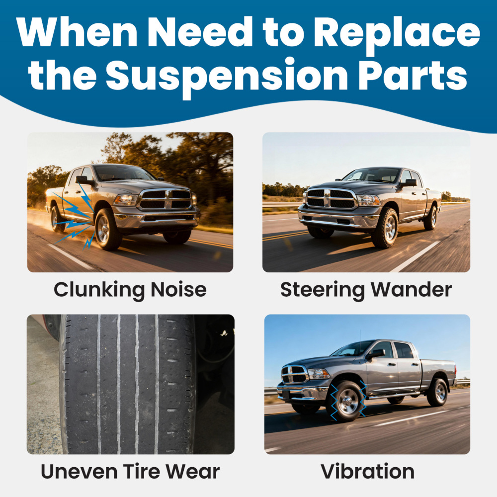 Front Upper Control Arm w/ Ball Joint Driver Side compatible for Dodge Ram 1500 2009-2024