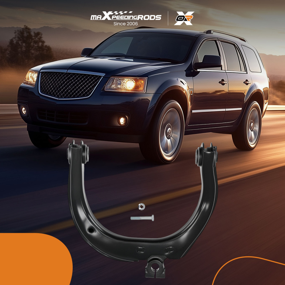 Front Left Upper Control Arm for 2002-2008 2009 compatible for Chevy Trailblazer compatible for GMC Envoy