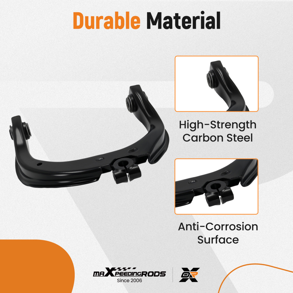 Front Left Upper Control Arm for 2002-2008 2009 compatible for Chevy Trailblazer compatible for GMC Envoy