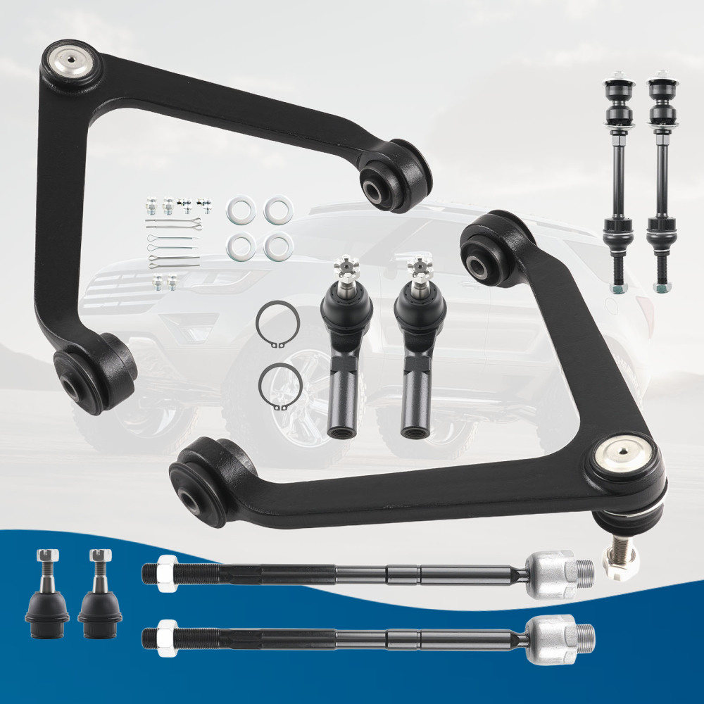 10x Front Control Arm Kit compatible for Dodge Ram 1500 RWD 2002 2003 2004 2005 K7424 K7411