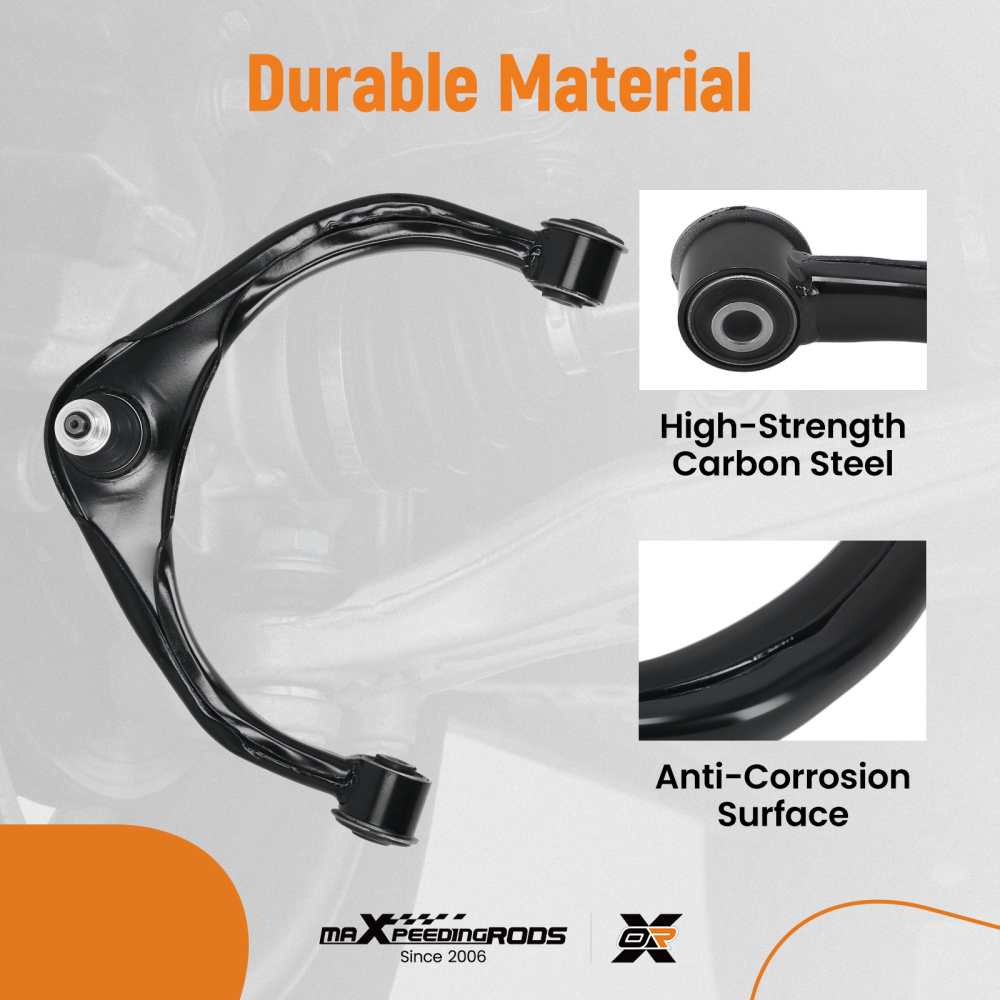 1pc Front Upper Right Control Arm for 2009 2010 2011 2012 2013-19 compatible for Dodge Ram 1500