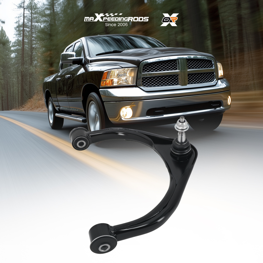 1pc Front Upper Right Control Arm for 2009 2010 2011 2012 2013-19 compatible for Dodge Ram 1500