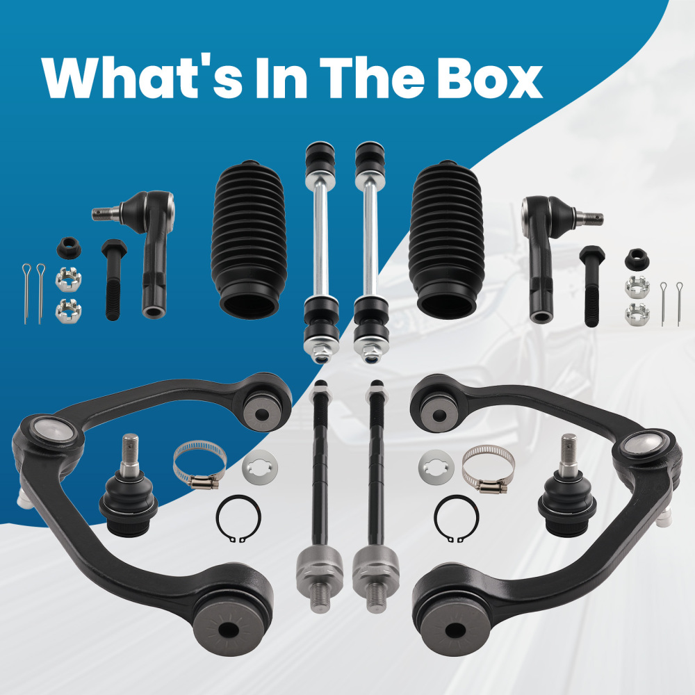 maXpeedingrods 12Pcs Front Suspension Kit Compatible for Ford Ranger 1998-2011 2WD, for Mazda B2300 B2500 B3000 B4000