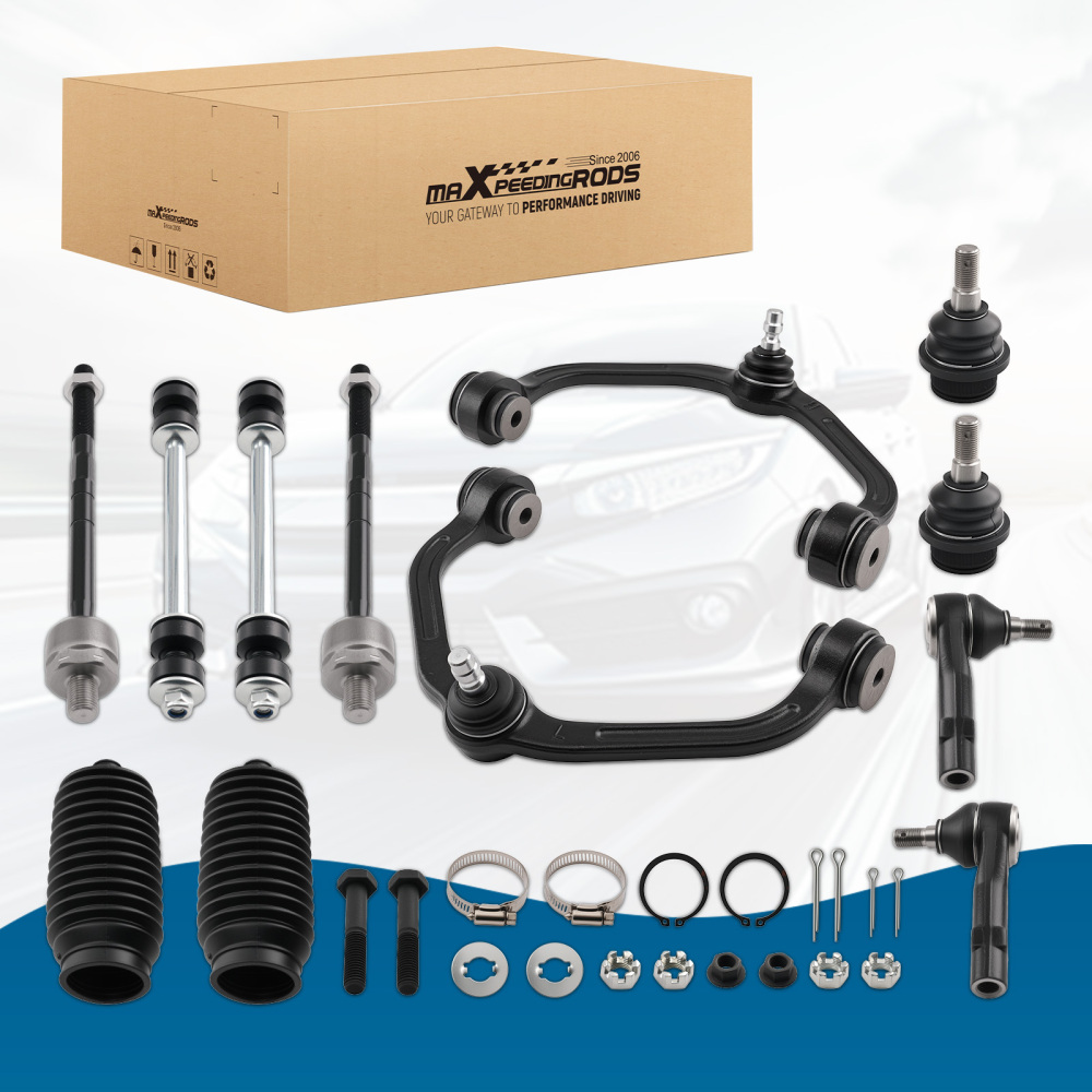 maXpeedingrods 12Pcs Front Suspension Kit Compatible for Ford Ranger 1998-2011 2WD, for Mazda B2300 B2500 B3000 B4000