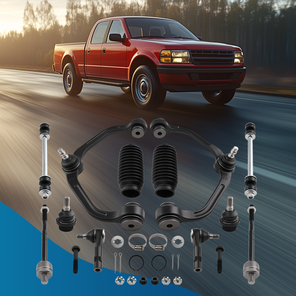 maXpeedingrods 12Pcs Front Suspension Kit Compatible for Ford Ranger 1998-2011 2WD, for Mazda B2300 B2500 B3000 B4000