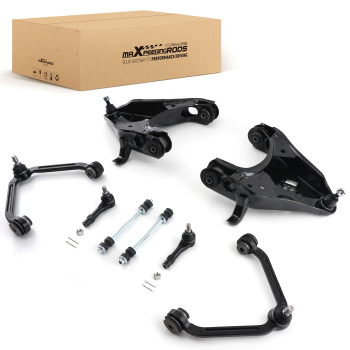 8PC Control Arm +Ball JointSwaybar Tie Rod compatible for Ford Explorer compatible for Ranger 1998-2011