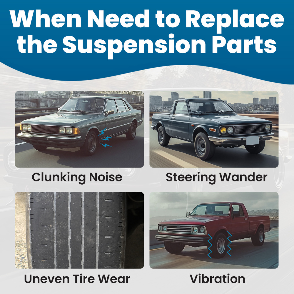 8PC Control Arm +Ball JointSwaybar Tie Rod compatible for Ford Explorer compatible for Ranger 1998-2011