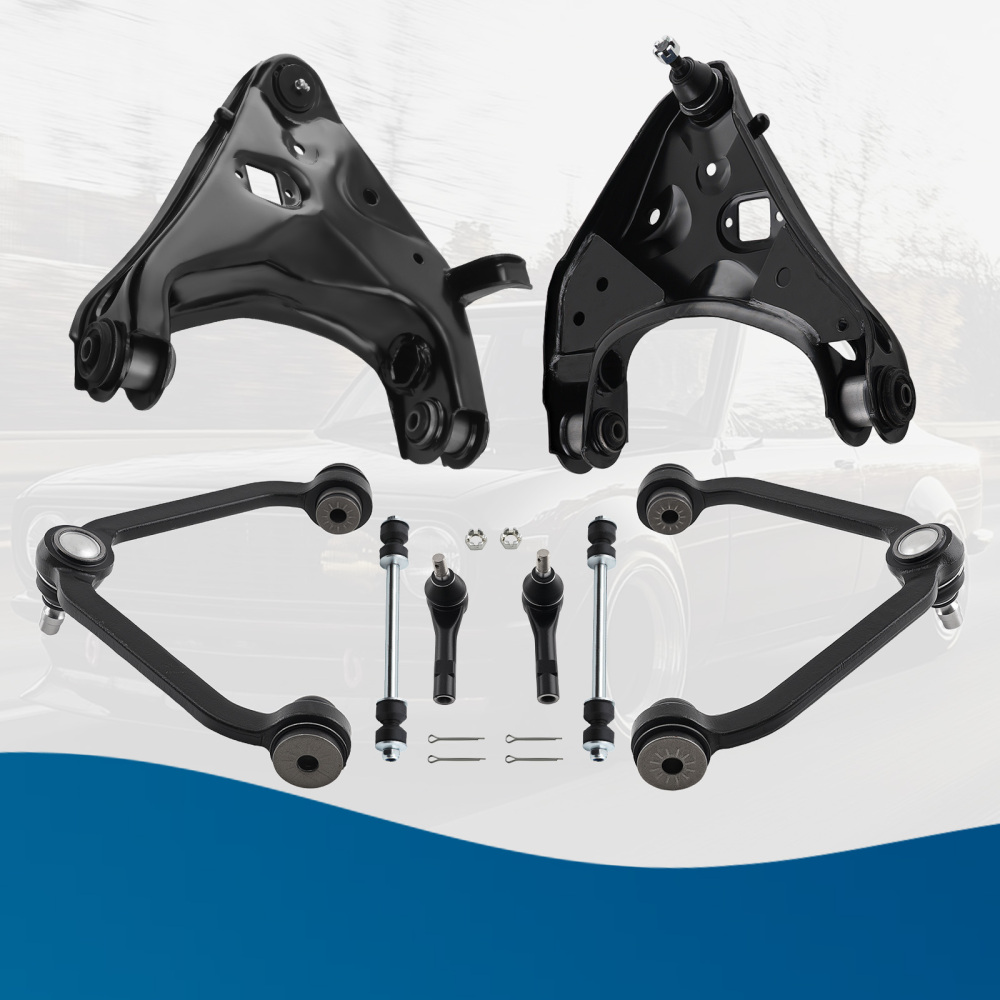8PC Control Arm +Ball JointSwaybar Tie Rod compatible for Ford Explorer compatible for Ranger 1998-2011