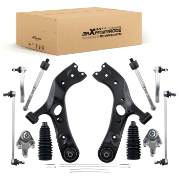 Front Lower Control Arm Ball Joint Sway Bar Link Tie Rod compatible for TOYOTA RAV4 2006-18