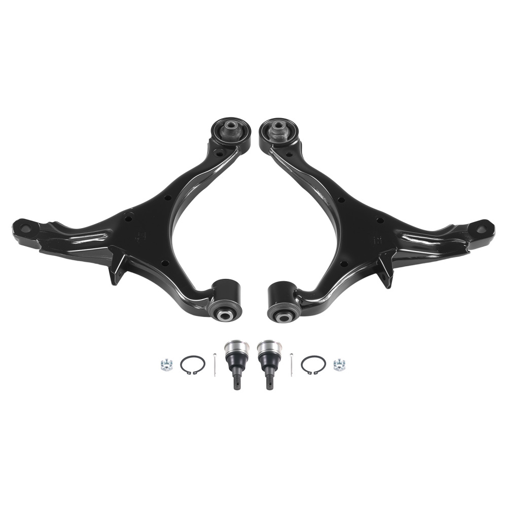 PAIR FRONT LOWER CONTROL ARMSBALL JOINT compatible for HONDA CRV RD4 RD5 RD7 2001-2006