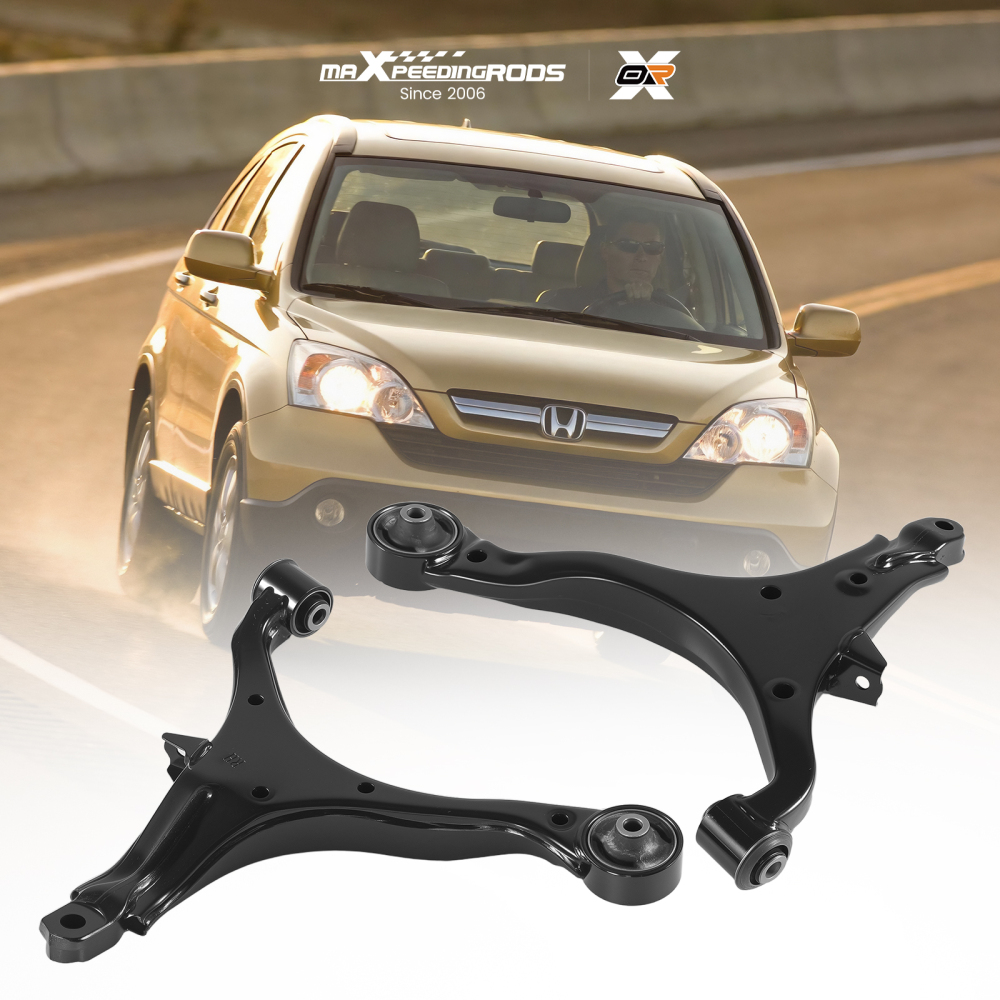 PAIR FRONT LOWER CONTROL ARMSBALL JOINT compatible for HONDA CRV RD4 RD5 RD7 2001-2006