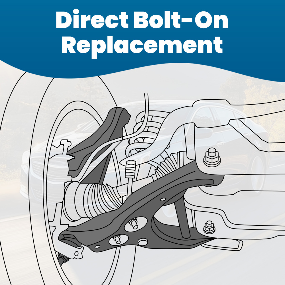 Suspension Front Right Lower Control Arm for 2010-2016 compatible for Buick Lacrosse Allure