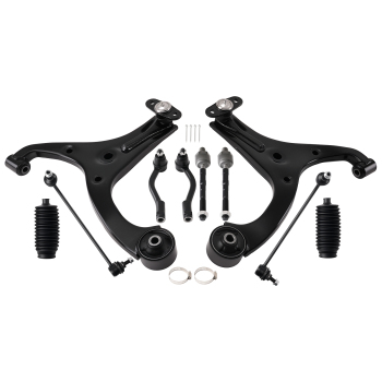12pc Front Lower Control Arm Ball Joint Kit compatible for KIA RIO RIO5 2006-2011 EV800352