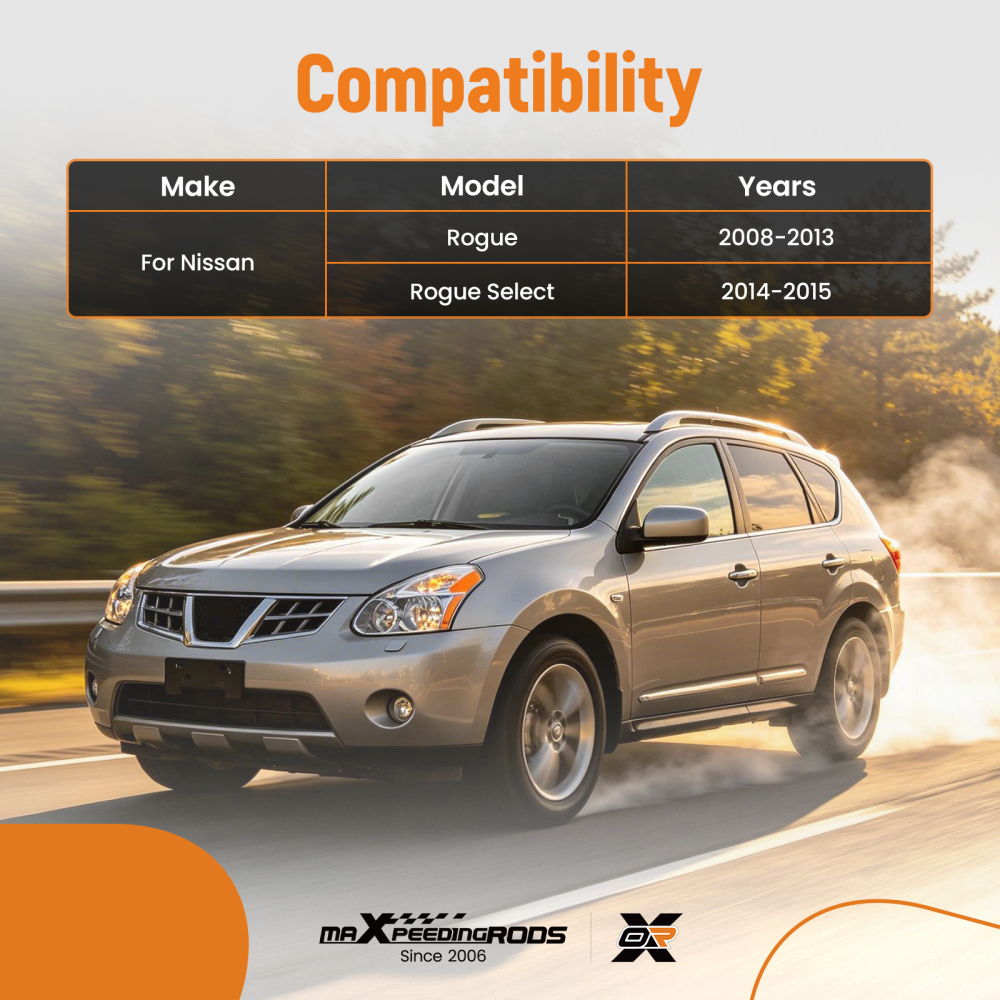 maXpeedingrods 6Pcs Front Suspension Kit Compatible for Nissan Rogue 2008-2013