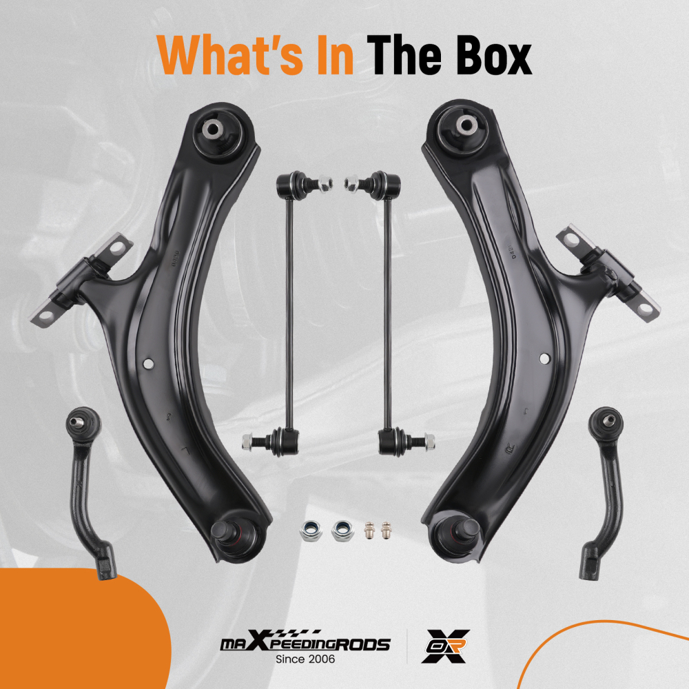 maXpeedingrods 6Pcs Front Suspension Kit Compatible for Nissan Rogue 2008-2013