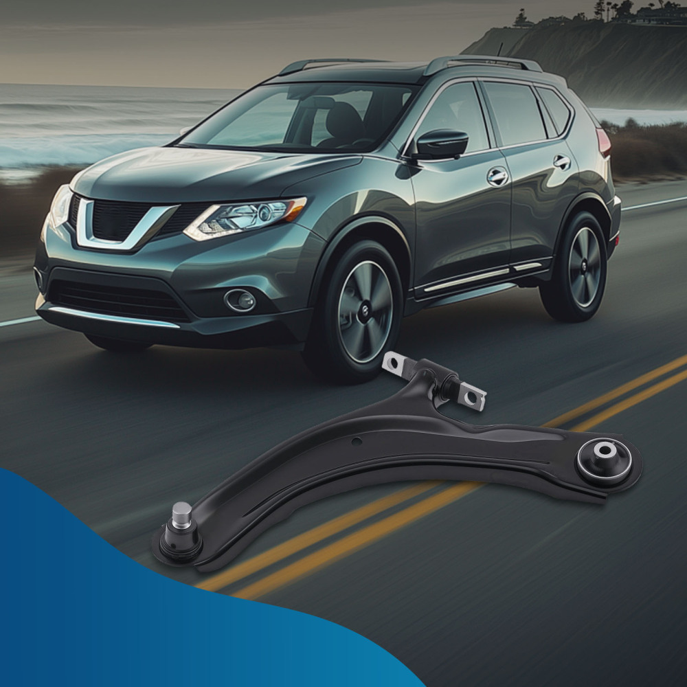 Front Left Lower Control Arm w/ Ball Joint for 2008-2013 compatible for Nissan Rogue Select