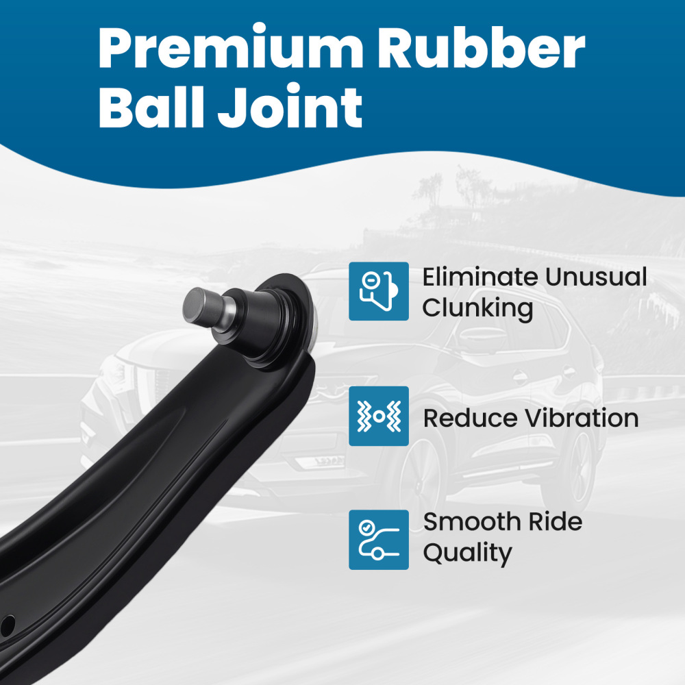 Front Left Lower Control Arm w/ Ball Joint for 2008-2013 compatible for Nissan Rogue Select