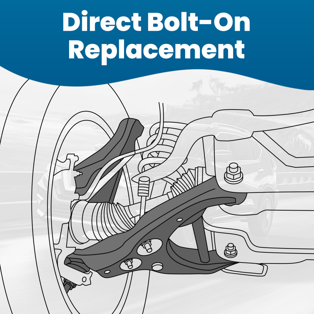 Front Left Lower Control Arm w/ Ball Joint for 2008-2013 compatible for Nissan Rogue Select