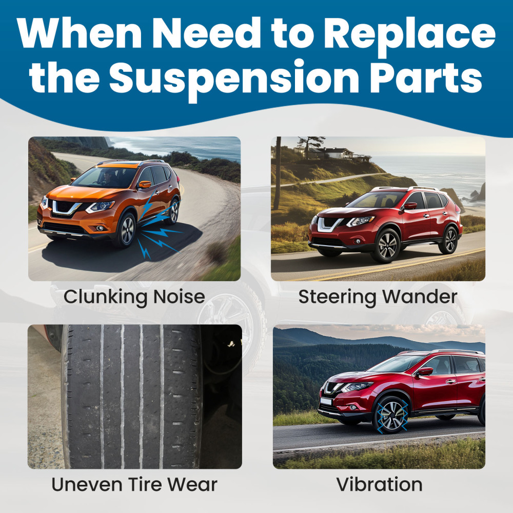 Front Left Lower Control Arm w/ Ball Joint for 2008-2013 compatible for Nissan Rogue Select