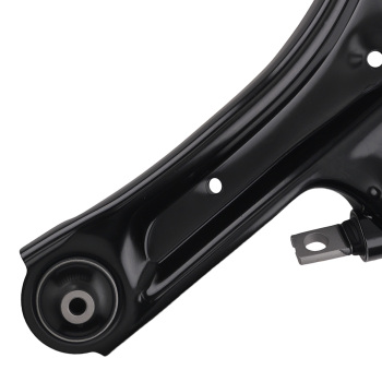 Front Lower Control Arms w/Ball Joint + Sway Bars + Outer Tie Rods Replacement Compatible for Nissan Rogue Sport - 6pc Set 2014-2019