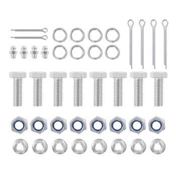 6pc Front Upper Lower Ball Joint Tie Rod compatible for 4Runner 1989-1995 Pickup T100 93-98
