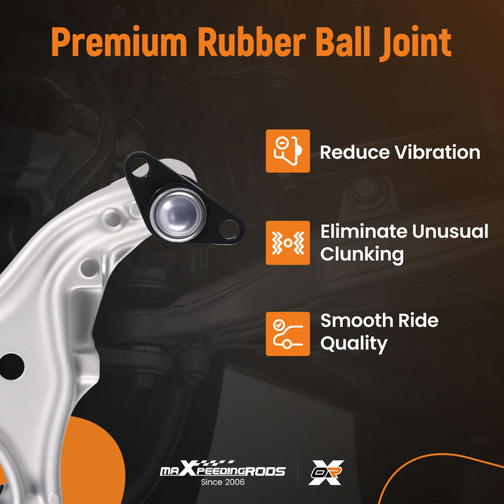 14PC Front Lower Control Arm Ball Joint Stabilizer Link compatible for VOLVO S80 2001-2006