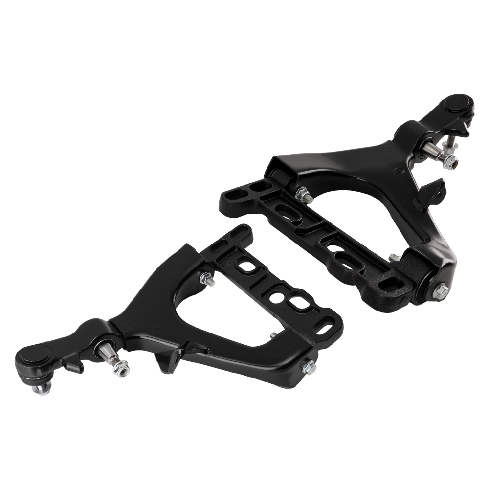 Front Lower Control Arms + Ball Joints for 2004-2007 compatible for Chevy Trailblazer compatible for GMC Envoy