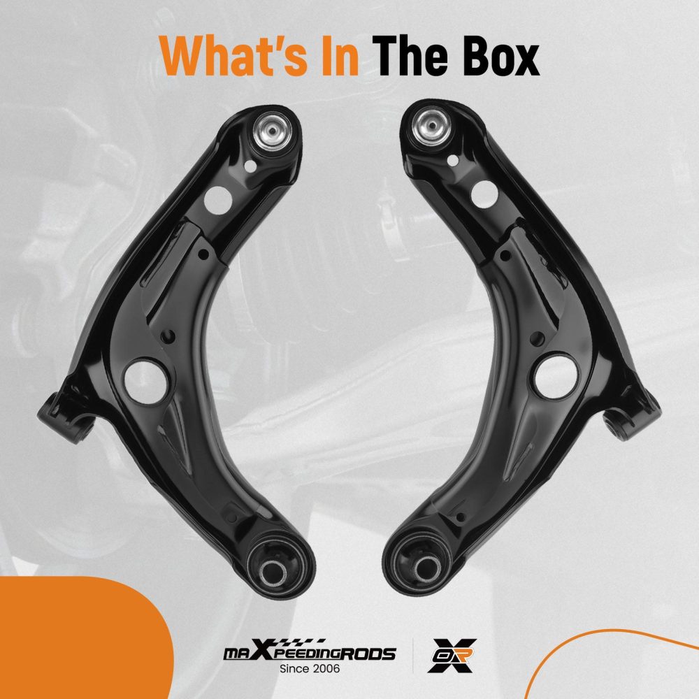 2PCS Front Lower Control Arm w/ Ball Joint compatible for Toyota Prius C 2012-2019 compatible for Scion XD