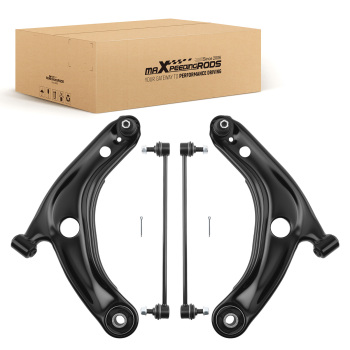 4x Front Lower Control Arm +Ball Joint compatible for Toyota Prius C Yaris SCION xD 07-19