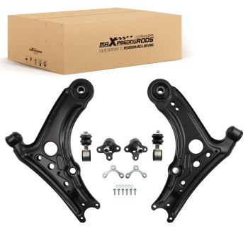 SET DI 4 BRACCI DI CONTROLLO ANTERIORI compatibile per VW POLO 6N2 LUPO 6E1 6X1 compatibile per SEAT AROSA