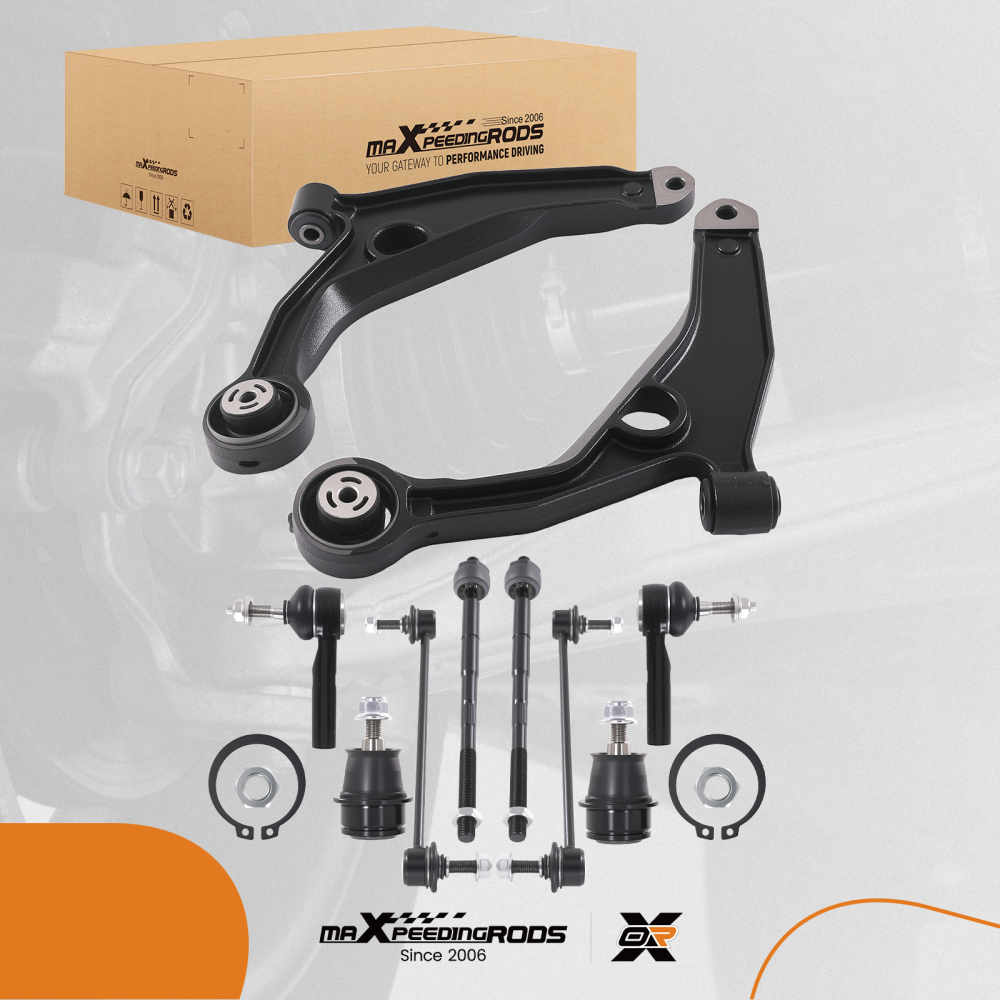 maXpeedingrods 10Pcs Front Lower Control Arm Kit Compatible For Chrysler 200 2011-2014